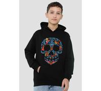 Coco Day Of The Dead Skull With Rivera Family Youth Kids Pull-Over Hoodie, Black Disney Black 5-6 Years