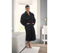 Coco Deluxe Fleece Robe Deyongs Black S/M