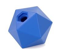 Oypla Coco Equestrian Blue Refillable Hexagonal Horse Treat Ball Stable Paddock Toy