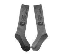 Coco Equestrian Light Grey Unisex Child Breathable Knee High Long Boot Horse Riding Socks - 1 Pair