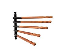 Coco Equestrian Wall Mounted Cast Iron Wooden Saddle Pad Numnah Rack