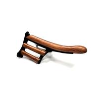 Coco Equestrian Wall Mounted Cast Iron Wooden Saddle Rack Stand
