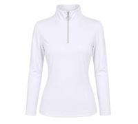 Coco Equestrian White Ladies Womens Kids Long Sleeve Horse Riding Equestrian Base Layer Shirt