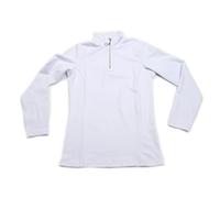 Coco Equestrian White Ladies Womens Kids Long Sleeve Horse Riding Equestrian Base Layer Shirt - L