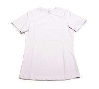 Coco Equestrian White Ladies Womens Kids Short Sleeve Lightweight Breathable Horse Riding Equestrian T-Shirt - L