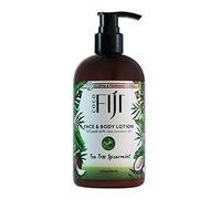 Coco Fiji Face & Body Lotion Infused With Coconut Oil | Lotion for Dry Skin | Moisturizer Face Cream & Massage Lotion for Women & Men |Tea Tree Spearmint 12 ozPack of 1