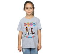 Coco Girl's Miguel Logo Cotton T-Shirt in Grey | Size: 9 Years Coco Grey 9 Years