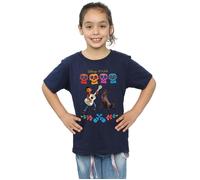 Coco Girl's Miguel Logo Cotton T-Shirt in Navy | Size: 5-6 Years Coco Navy 5-6 Years