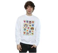 Coco Heads Pattern Sweatshirt Disney White M