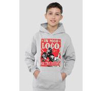 Coco Hector And Miguel Un Poco Loco Poster Youth Kids Pull-Over Hoodie, Athletic Heather Disney Grey 5-6 Years