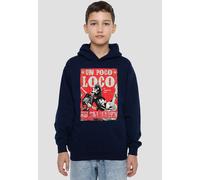 Coco Hector And Miguel Un Poco Loco Poster Youth Kids Pull-Over Hoodie, Navy Disney Navy 7-8 Years