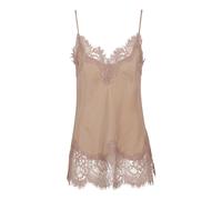 Coco Lace Silk Camisole - female - Gold Hawk - Sleeveless Tops - Brown - M - Tops M