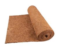 Coco Liner Roll 2m*0.4m/80" x 16", Natural Coconut Hanging Basket Liner, Reusable Coco Fiber Mat Coco Replacement Basket, Coconut Fiber Sheet Coir Mat Liner for Planter, Window Box, Wall Troughs