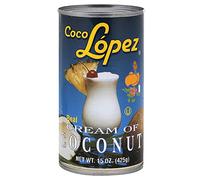 Coco Lopez Coconut Cream Case of 24 Tins