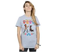 Coco Miguel Logo Cotton Boyfriend T-Shirt Disney Grey L
