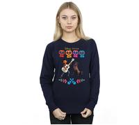 Coco Miguel Logo Sweatshirt Disney Navy L