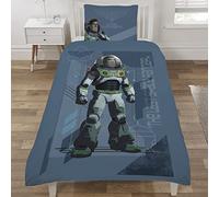 Coco Moon Disney Pixar Buzz Lightyear Space Ranger Reversible Single Duvet And Pillow Bedroom Accessories Bedding Set For Boys And Girls