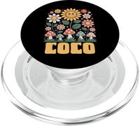 COCO Mother’s Day Floral Sunflower Mushroom Style PopSockets PopGrip for MagSafe