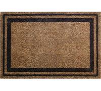 COCO Natural Scratching Doormat with Brown Borders 40x60cm