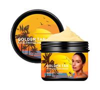 Coco-nut Tanning Lotion, Accelerator with Natural Bronzer, Hydrating Brow-ning Lotion, Natural Formula, Long-Lasting Tan Effect, 40g, Ideal for Achieving a -Looking Tan