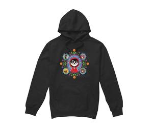 Coco Remember Me With Miguel, Ernesto, Imelda, Dante, Hector Hoodie Black | Size: Large Coco Black L