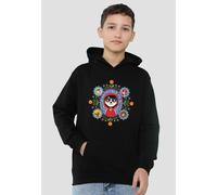 Coco Remember Me With Miguel, Ernesto, Imelda, Dante, Hector Youth Kids Pull-Over Hoodie, Black Disney Black 7-8 Years