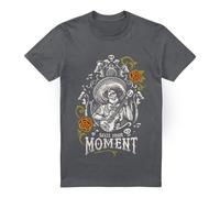 Coco Seize Your Moment With Ernesto De La Cruz T-Shirt Charcoal Coco Charcoal S