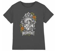 Coco Seize Your Moment with Ernesto De La Cruz Unisex Kids T Shirt, Charcoal, 12-13 Years