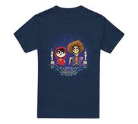 Coco Seize Your Moment With Miguel & Hector T-Shirt Navy | Size: Large Coco Navy L