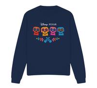 Coco Skull Logo Full Color Sweatshirt Navy | Size: Large Coco Navy L