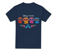 Coco Skull Logo Full Color T-Shirt Navy | Size: Small Coco Navy S