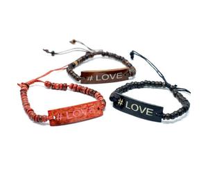 Coco Slogan Bracelets Love Multicolor