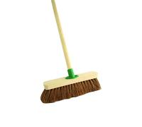 Coco Soft Broom with Handle 12 inch F.01/Black T/C4 - VOW/F.01/BKT/C4