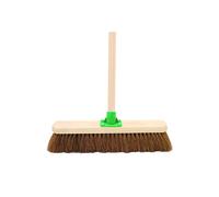 Coco Soft Broom with Handle 18 Inch G.01/Black T/C4 - VOW/G.01/BKT/C4