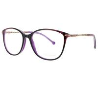 Coco Song Mona Rock CV258 Women's Glasses, Purple, Size 53