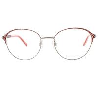 Coco Song Rising Sun CV206 Women's Glasses, Red, Size 51