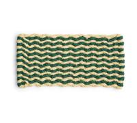 Coco Stripe Wave doormat Dark green one size