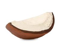 Coco the Coconut Teething Ring White one size