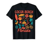 Cocoa Beach Florida Beach Vacation Coastal Life T-Shirt