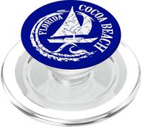 Cocoa Beach Florida Souvenir, Sailing, Sunsets, Ocean Cat PopSockets PopGrip for MagSafe