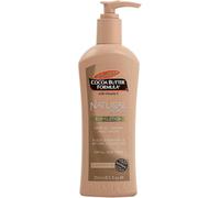 Cocoa Butter Body Lotion Natural Bronze Vitamin E - Gradual Tanning 24-Hour Moisturizer 250-ml (Bottle Color May Vary)