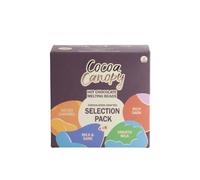 Cocoa Canopy - Hot Chocolate Melting Beads - 8 single- serve Sachets (4 blends) - 240g x 1