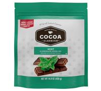 Cocoa Classics Mint Cocoa Blend Made with Fat Free Milk, Just Add Hot Water, Gluten Free and Kosher, Milk Friendly, 420ml Bag (Pack of 1)