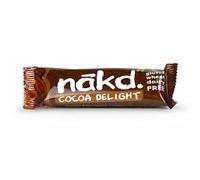 Nakd Cocoa Delight Natural Fruit & Nut Bars - Vegan - Healthy Snack - Gluten Free - 35g x 18 bars