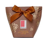 Cocoa Dusted Dark Chocolate Almonds in Bow Box, 130g