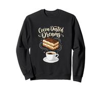 Cocoa Dusted Dreams Tiramisu And Coffee Art Sweatshirt