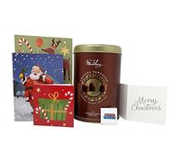 Cocoa Dusted French Truffles 500g Tins Festive Chocolates Christmas Chocolate Truffles With Christmas Card Boxed Treatz (1Pc)