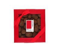 Cocoa Dusted Milk Chocolate Coated Caramelised Pecans with a Hint of Gianduja, Palm Oil Free, 170g