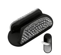 Cocoa Holder for Car Heat Resistant Adhesive Holder with Crystals
