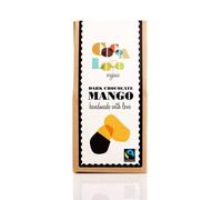 Cocoa Loco Dark Chocolate-Covered Mango (110g) Pack of 3 - Organic, Fairtrade & Vegan
